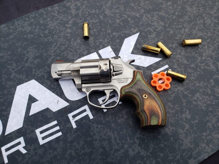 Diamondback Firearms SDR .357 Revolver at Industry Day