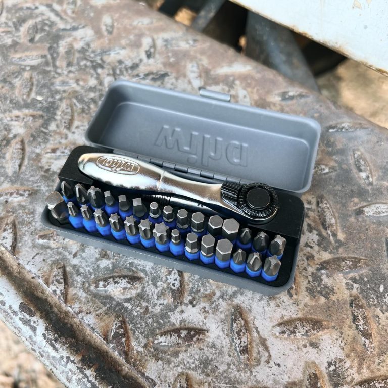 The EDC Tool Roll: Wiha GoBox Bit Set and Mini Ratchet